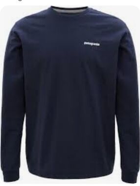Patagonia Men's Long Sleeve Crewneck Pullover Tee. Size 2XL